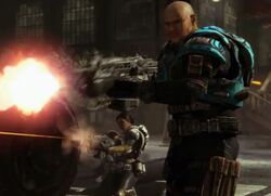 Minh and Valera defending the orphanage.