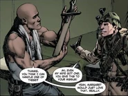 Tak dándole un machete a Hoffman