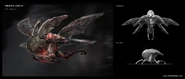 Leech concepto V2-SubC GoW4.jpg (675 kB) Arte conceptual V2-Sub C