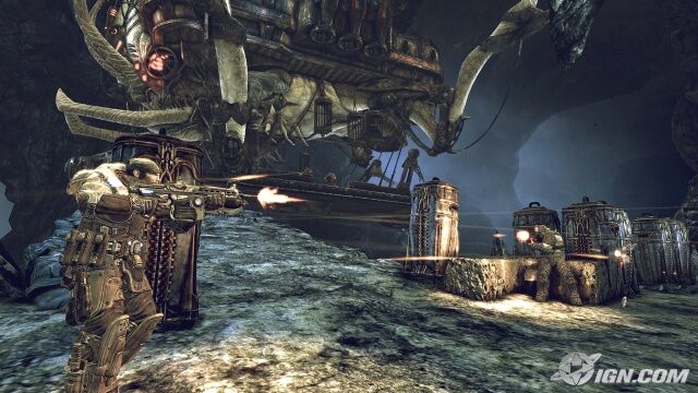 Gears of War 2 Walkthrough Denizens Intestinal Fortitude