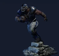 Augustus "El Tren" Cole, posiblemente el jugador mas famoso.