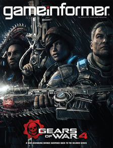 Gameinformer Portada de Gears 4