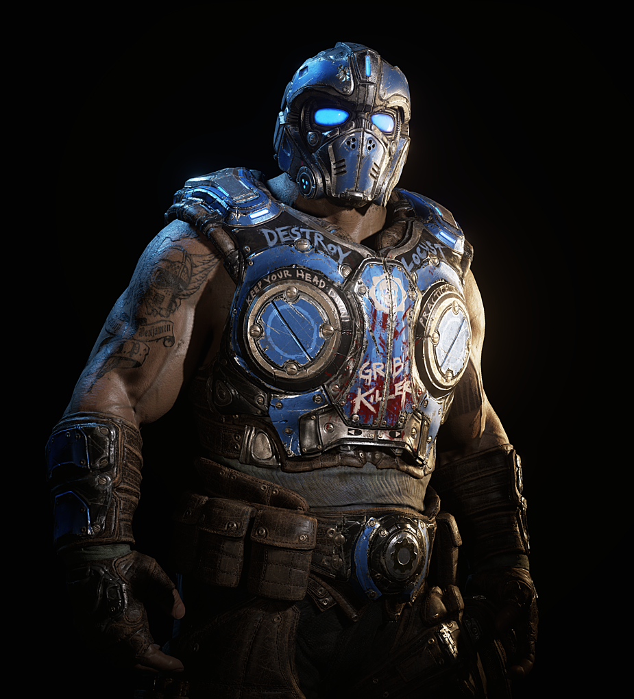 gears of war anthony carmine figure