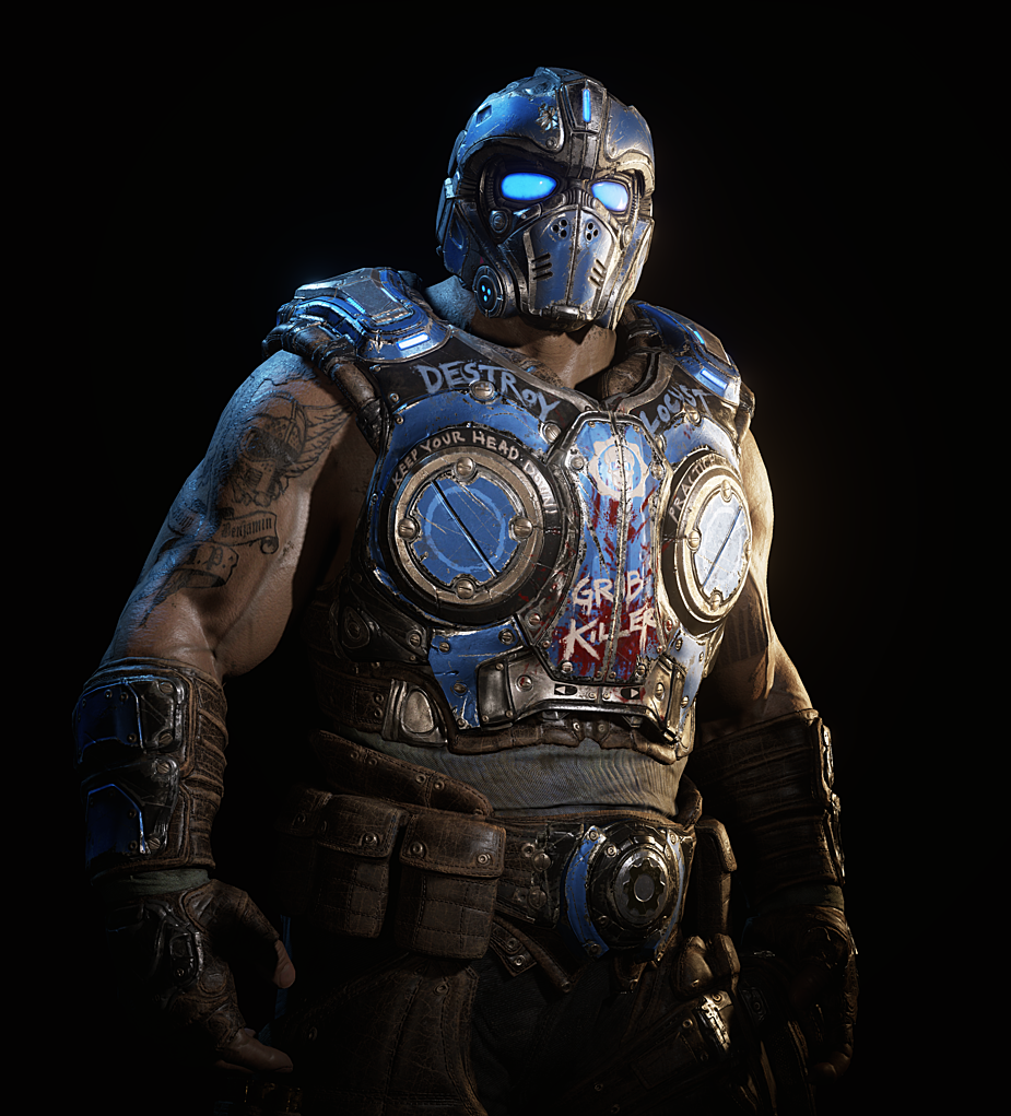 There's a Carmine in Gears of War 4, and