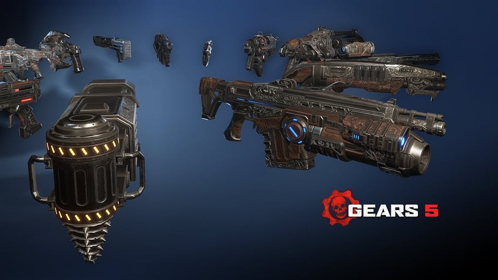 gears of war weapons