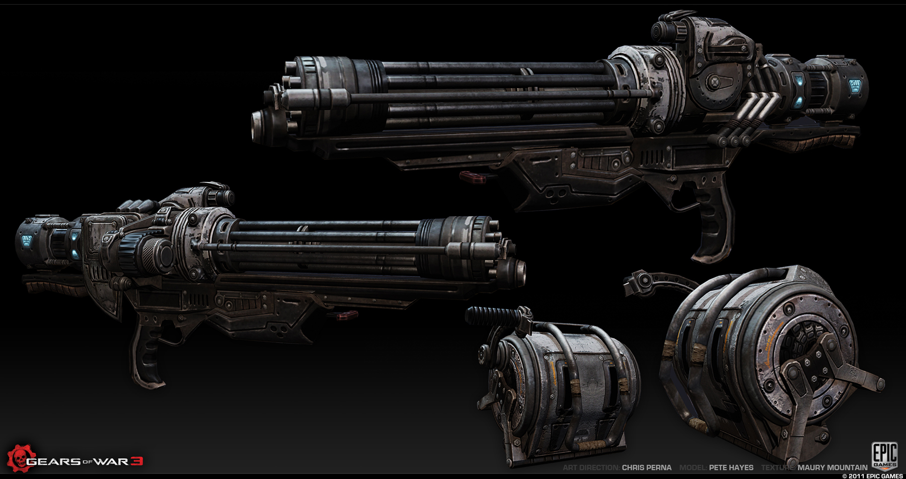 gears of war 3 guns