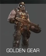 Golden Gear Gears of War: Ultimate Edition multiplayer character
