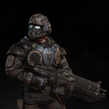 gears of war anthony carmine figure