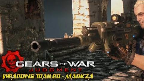Gears of War Judgment - Weapons Trailer - Markza