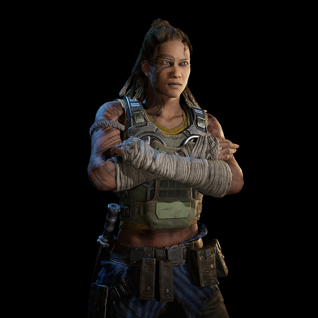 Gears 5 - Multiplayer Characters: Hivebuster Anya 