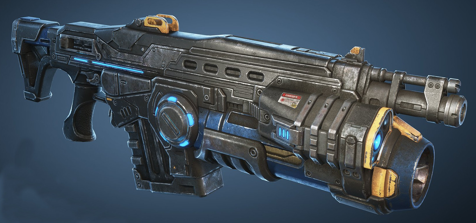 Lancer Gl Assault Rifle Gears Of War Wiki Fandom