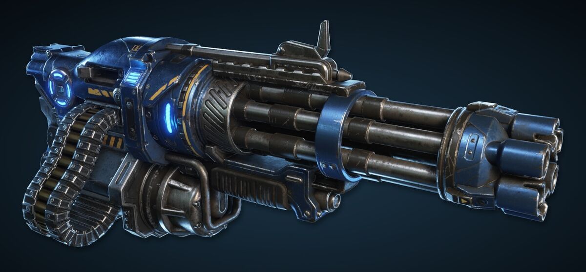 ArtStation - Gears of War 3 Weapons