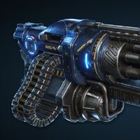 Mega Mech Gatling Gun Gears Of War Wiki Fandom - meelee weapons of mass destruction roblox