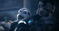 Loomis held hostage by a Drone.