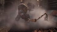 Un Mauler atacando con su Mayal Explosivo