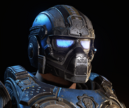 Standard Issue New COG Soldier Helmet Variant