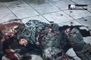 Cadáver de Jan Rojas en Gears of War