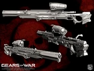 Gears of war cog longshot by yemyam-d4e5ynl.jpg (242 kB) Pre-modelo del Longshot para Gears of War.