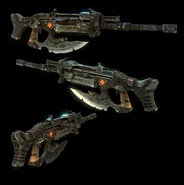 Distintos ángulos de la Breechshot