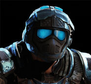 Standard Issue COG Soldier Gear Helmet Variant 2