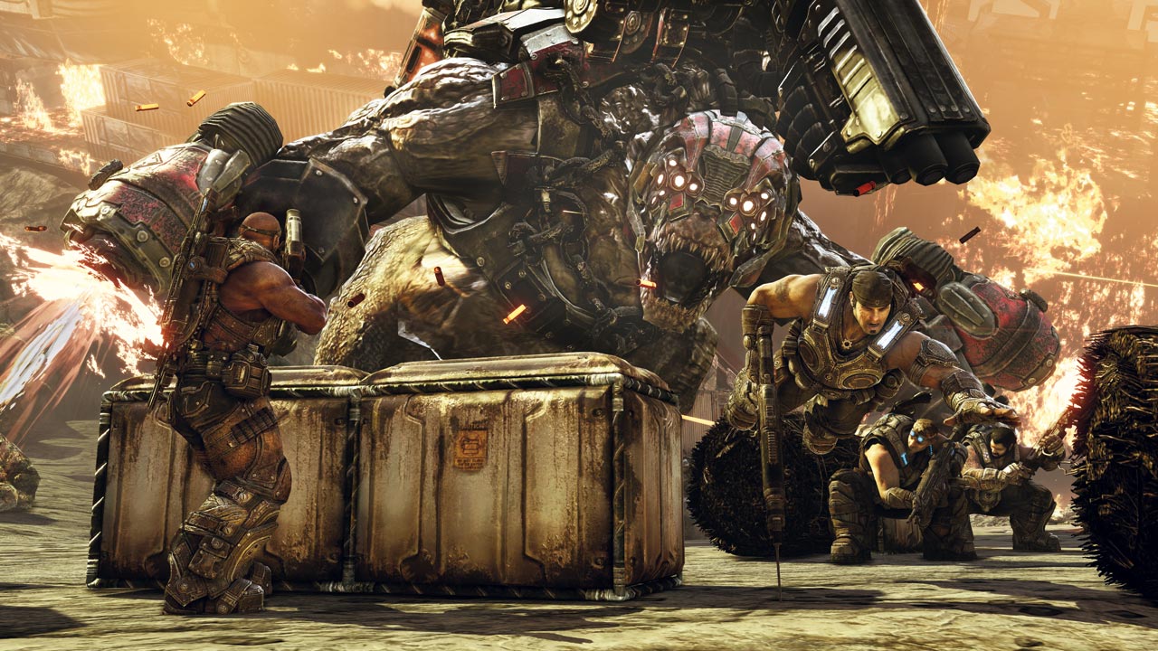 Epic Battle: Brumak vs Gears of War 3 Bosses — Eightify