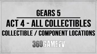 Gears 5 Collectibles - How to Find All Collectible Locations