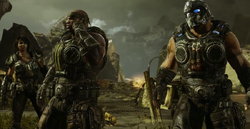 Gears of War 2' delivers guns, grit and grubs