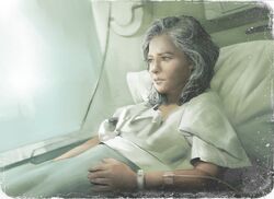 Myrrah after the "death" of her daughter
