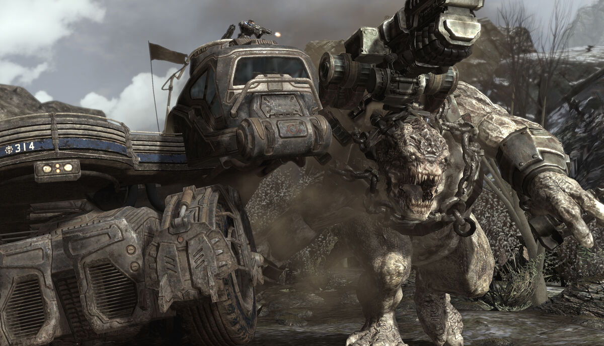 Gears of War 2' delivers guns, grit and grubs
