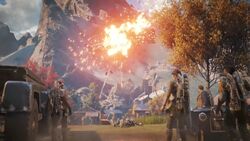 Gary Carmine destroys a Kestrel.