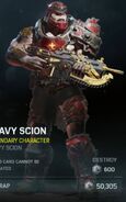 Heavy Scion in Multiplayer.