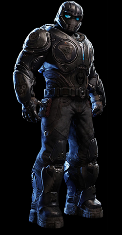 Gears of War 3 - Multiplayer Characters Legacy: Onyx Guard Male 