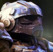 Standard Issue COG Soldier Male Helmet Variant 3