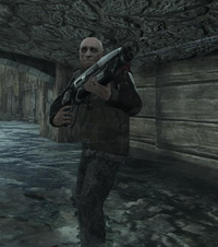 Chaps as the Meatflag in the Submission game mode.