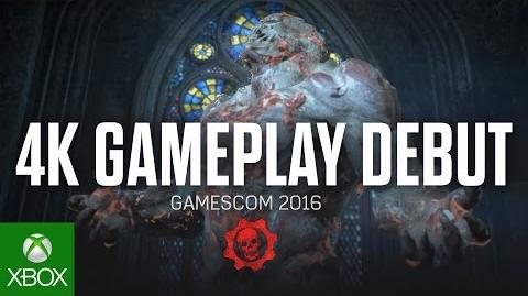 Gears of War 4 - 4K Gameplay Debut (Gamescom 2016)
