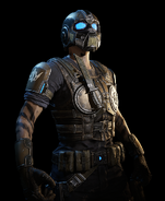 A female COG Commando