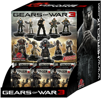 gears of war action figures list