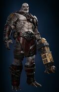 Armored Scion wearing light Scion Armor.