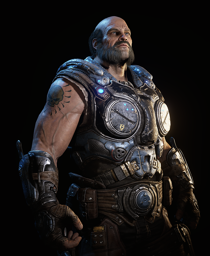 Gears of War 3 - Multiplayer Characters Legacy: Onyx Guard Male 