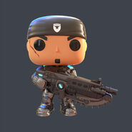 Modelo de Marcus en Gears Pop!