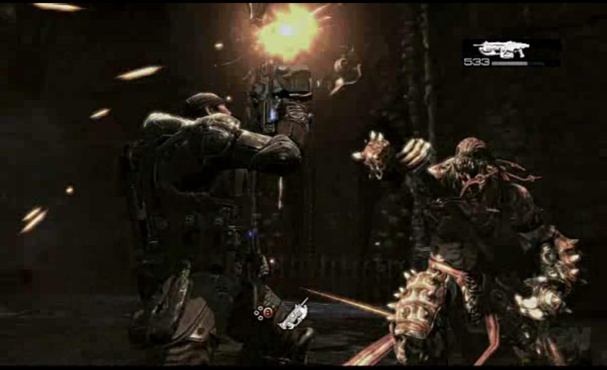 Gears of War 2 Walkthrough Denizens Intestinal Fortitude