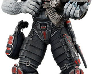 Headshot Locust Drone (Action Figure) Gears 2 Launch