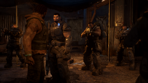 Cpl. Santiago and Franklin Tsoko arrange a deal for the Laverne Junker