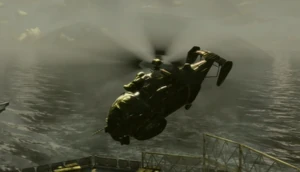 KR Cero-Uno antes de aterrizar en el Sovereign