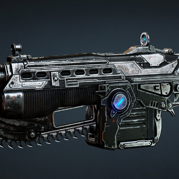 Mark 2 Lancer Assault Rifle Gears Of War Wiki Fandom