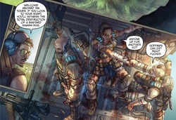 Tak rescuing Scorpio Squad from the Pahanu hive