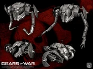 Gears 1 JACK models.png (1.09 MB) Original concept for JACK in Gears of War
