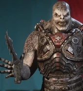 Un Cuchillo Locust en Gears 5