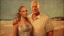 A photo of Bernie and Hoffman together after the Locust War.