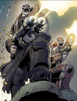 RAAM and Skorge leading the Locust Horde on , which was the  of the E-Day attacks.
